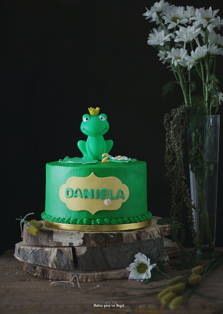 Pastel Rana Rene Tarta rana – Dulces para un ángel